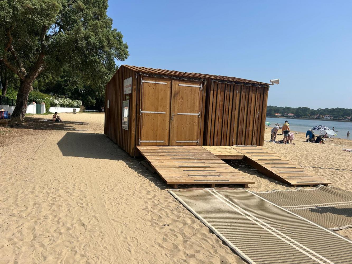 Nouveau Poste de secours Plage des Chênes lièges