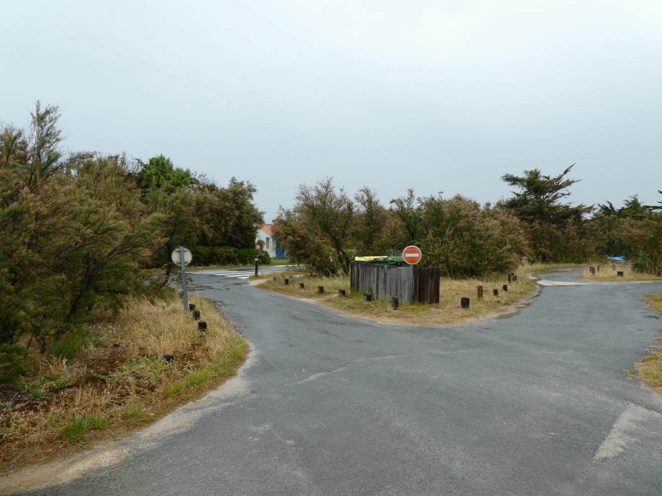 accès parking - La Perroche