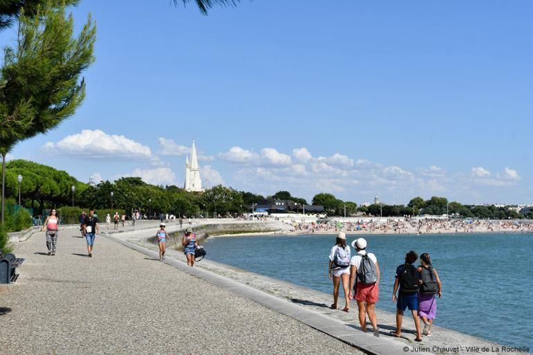 Plage de la Concurrence à La Rochelle 