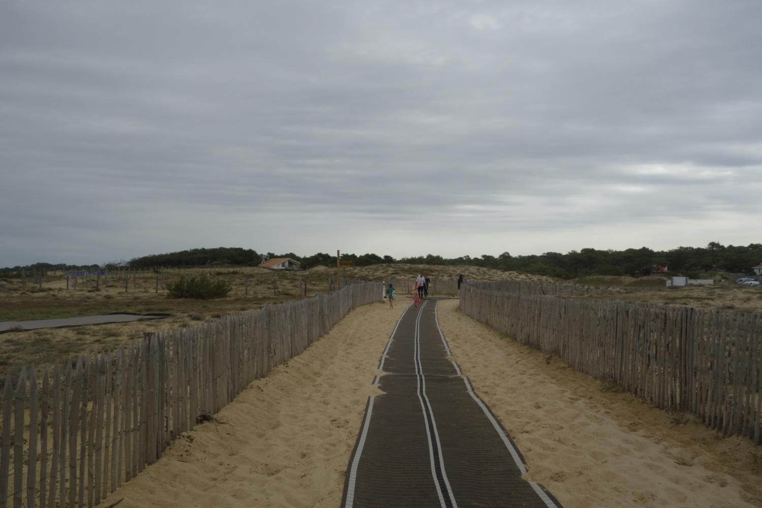 Plage de la Piste - Accès à la plage