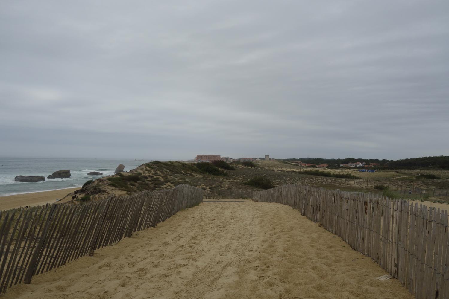 Sentier littoral Plage de la Piste