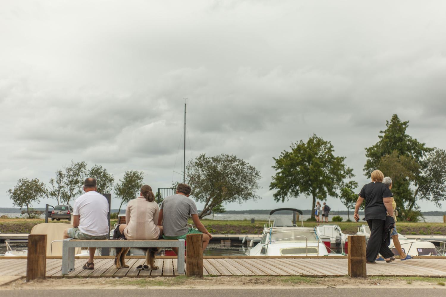 Réaménagement de la plage lacustre de Gastes