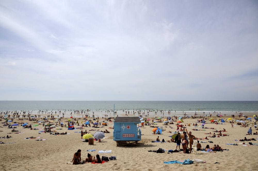 Plage centrale de Montalivet