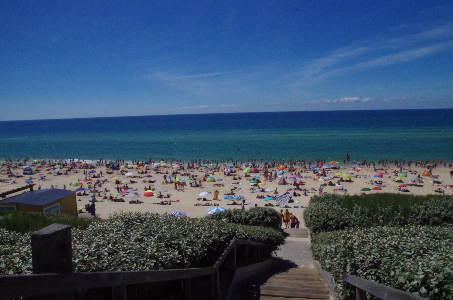 Plage centrale de Biscarrosse