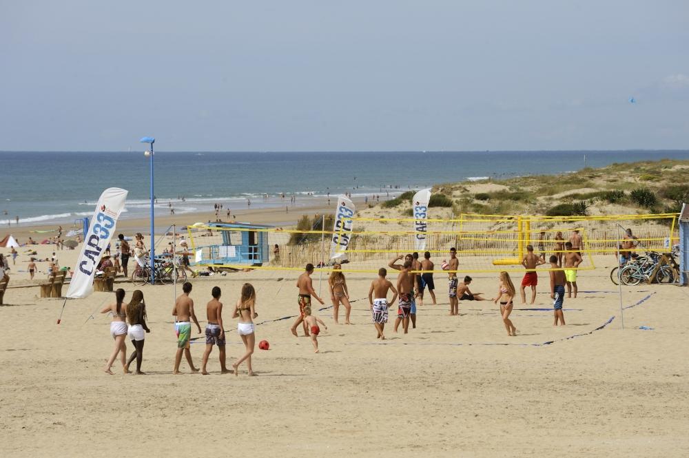 Plage centrale de Montalivet