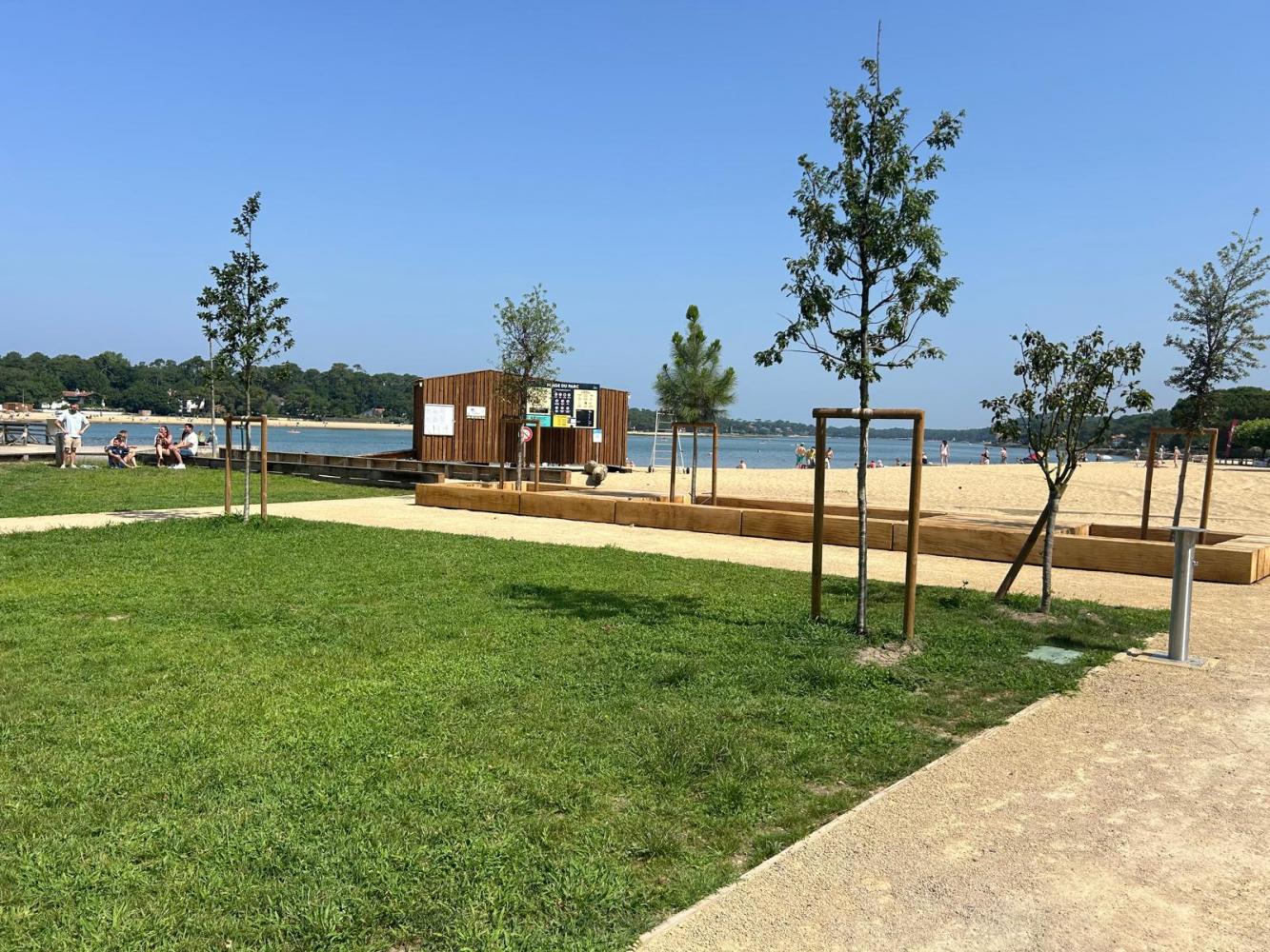 Plage du Parc Après travaux