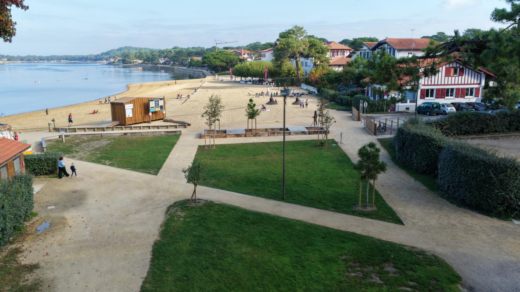 Plage du Parc Après travaux