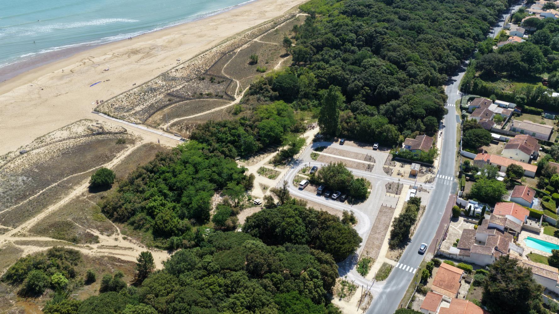 Plage de Plaisance après travaux