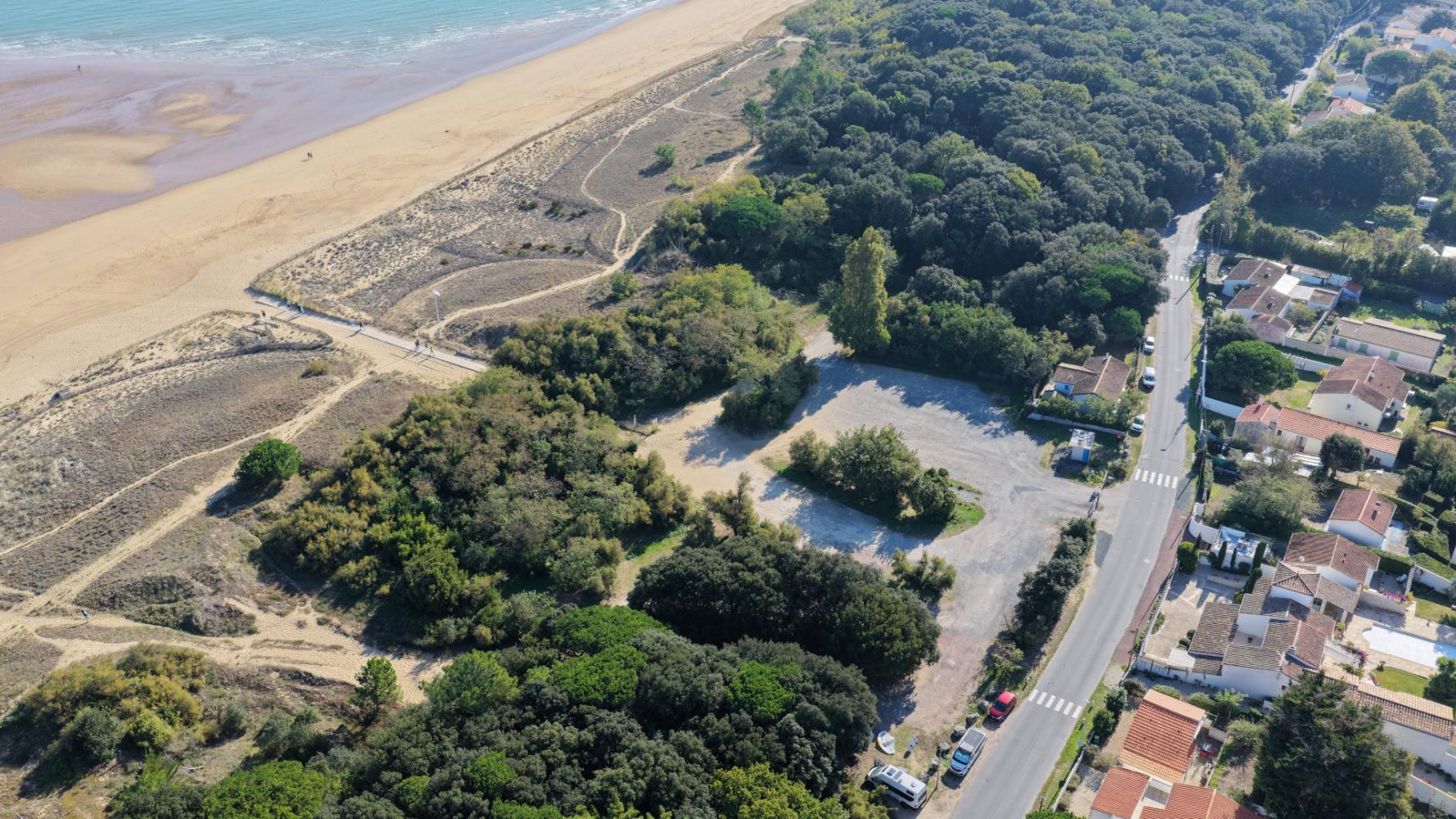 Plage de Plaisance avant travaux