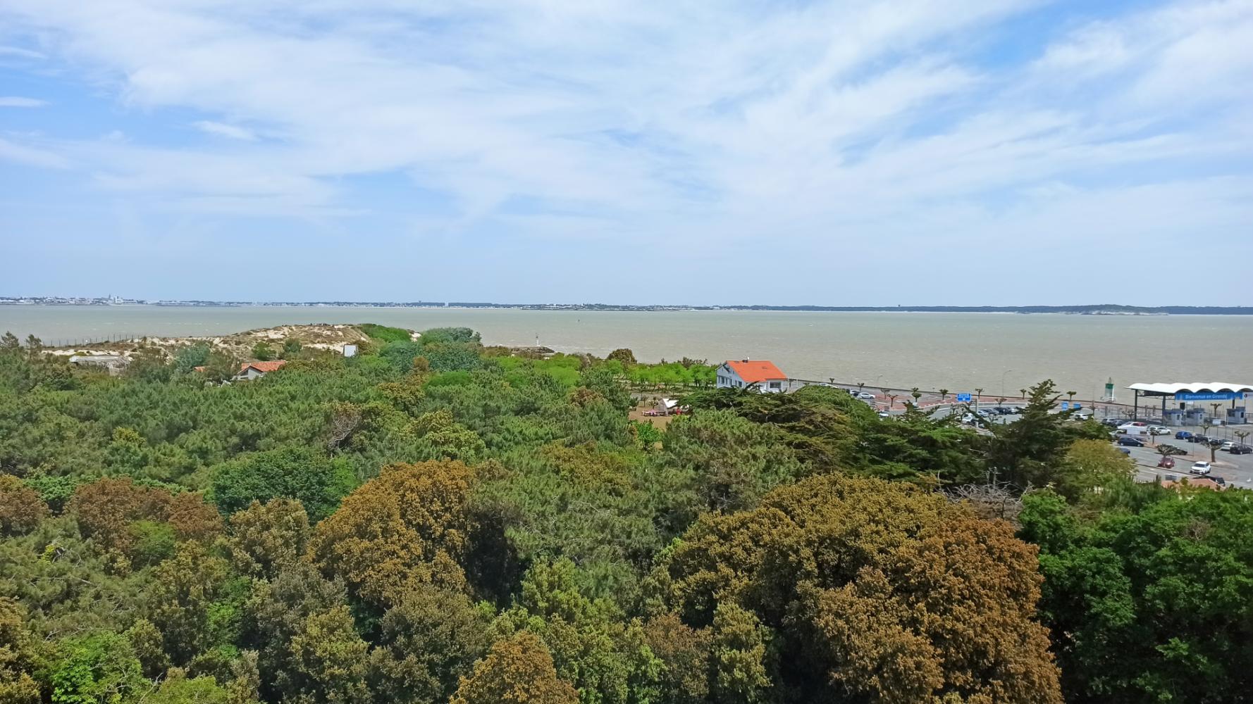 Pointe de grave depuis phare de grave