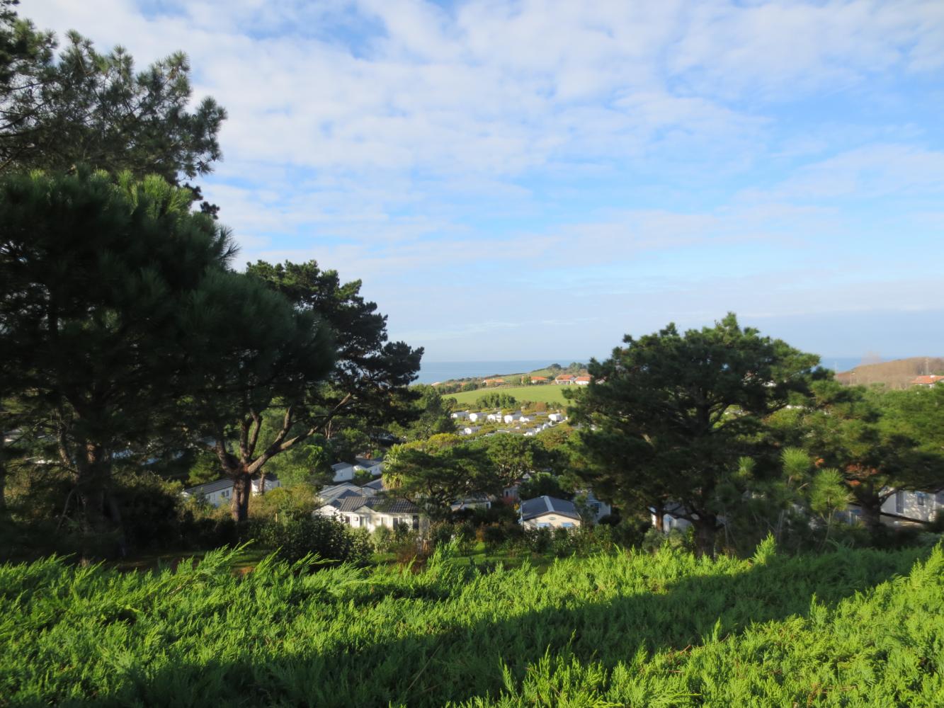 Vue du quartier d'Erromardie 