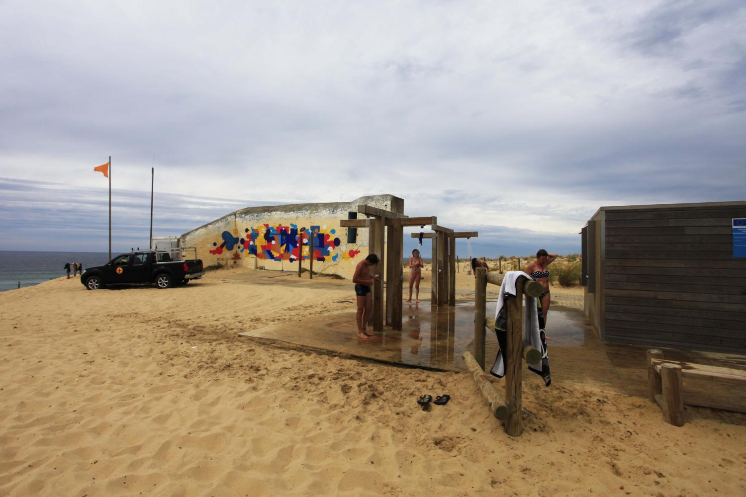 Réaménagement de la tête de plage