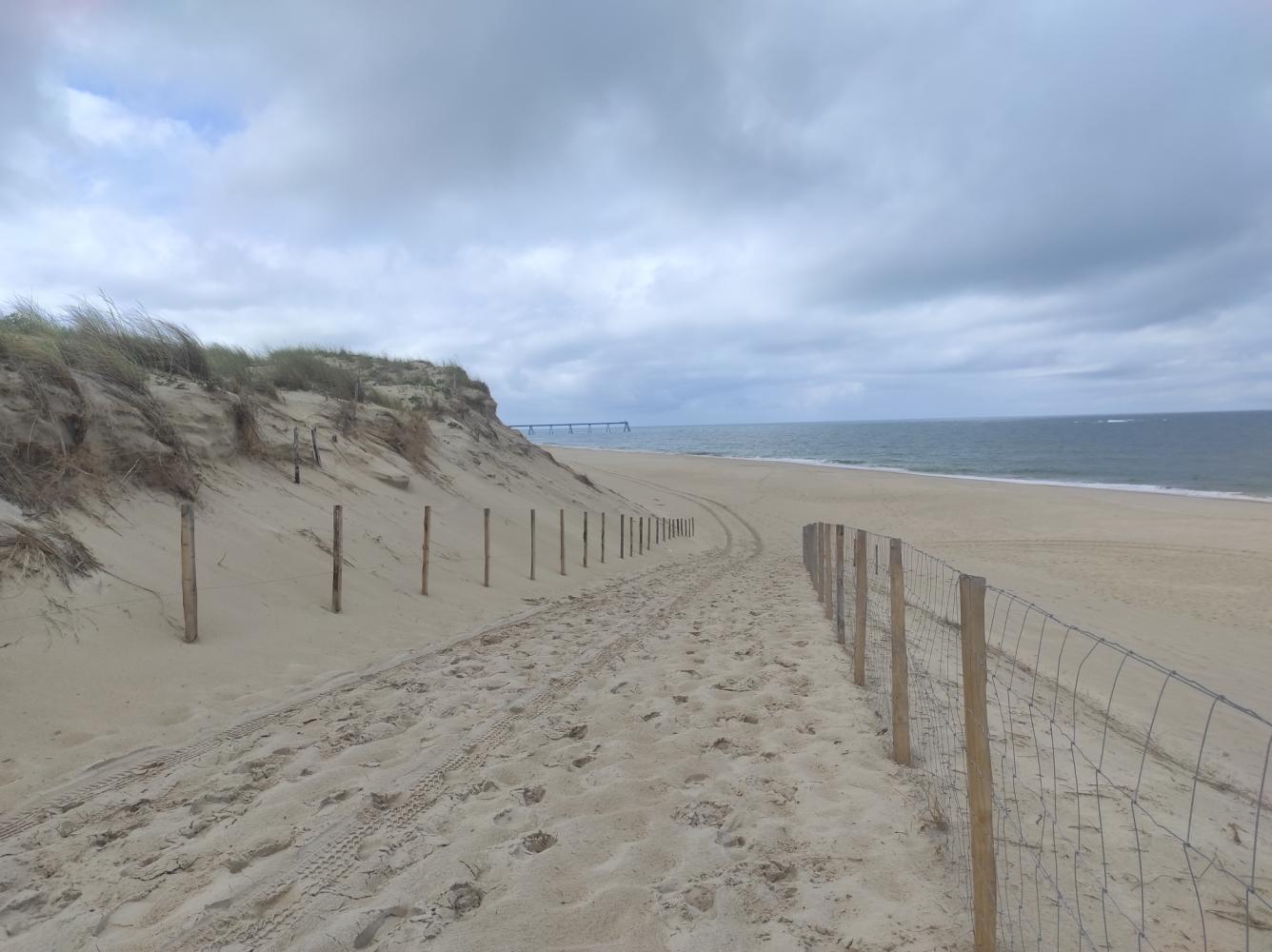 Reprise de la descente à la plage Juin 2024 après fortes érosion de l'hiver