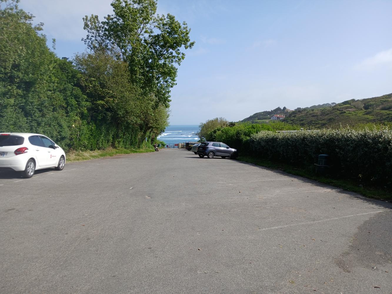 Stationnement Site Avant travaux