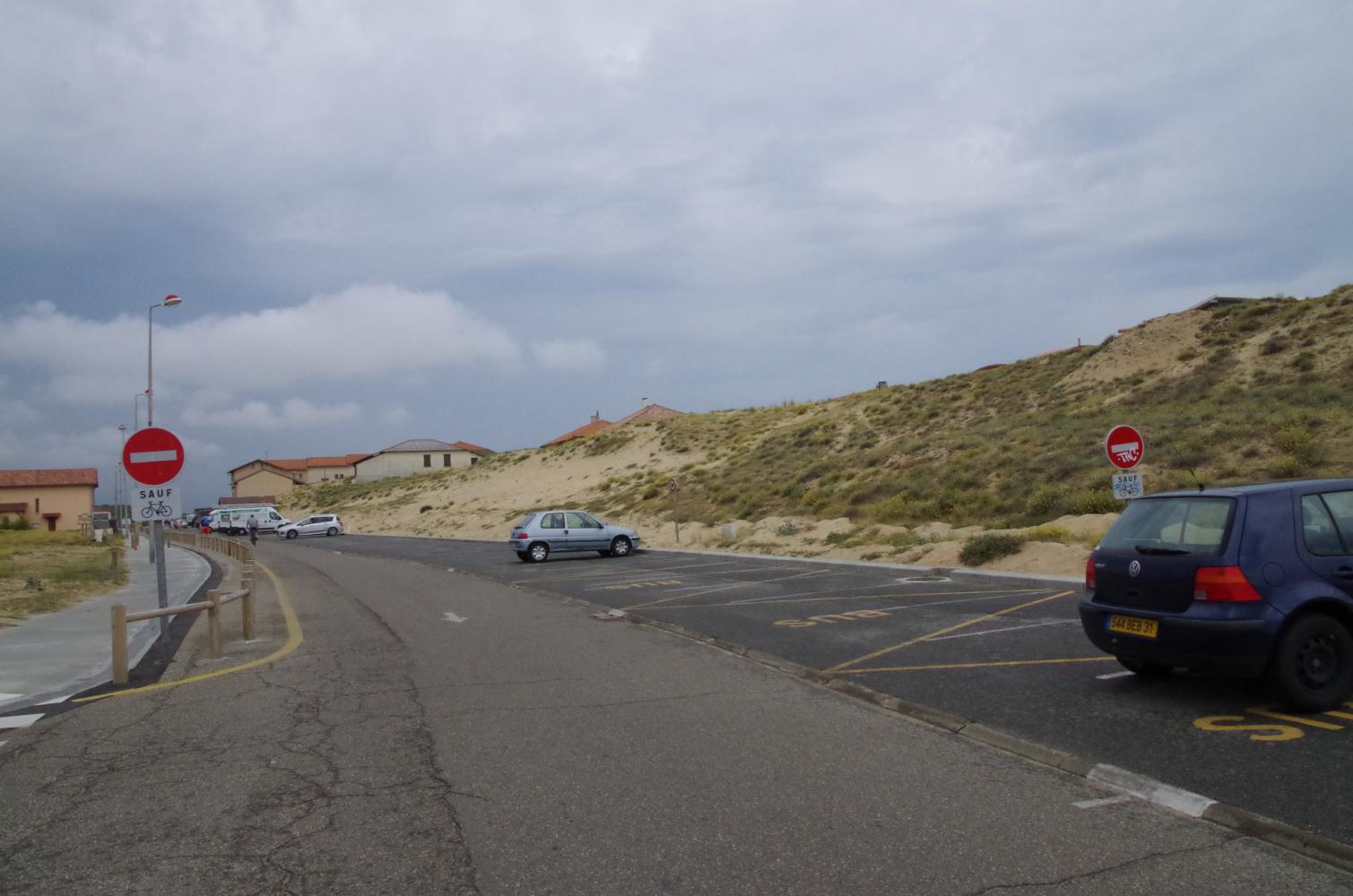 Suppression du stationnement le long du Boulevard de la dune