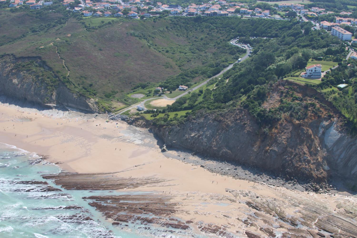 Vue aérienne du site avant les travaux en 2018