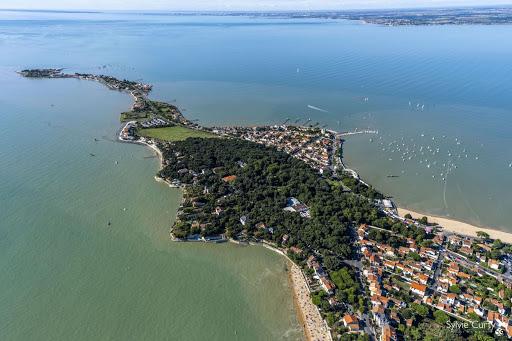 Vue aérienne de la Pointe de la Fumée à Fouras 