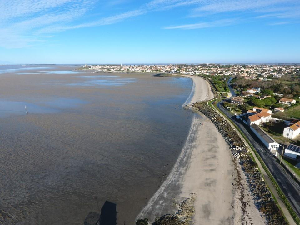 Vue de la plage de l'Espérance - Fouras-les-Bains