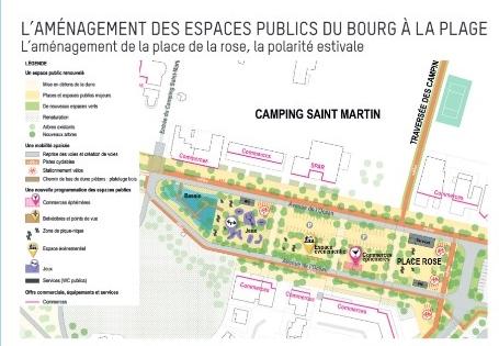 Zoom sur le projet de réaménagement du parking en espace apaisé et désimperméabilisé