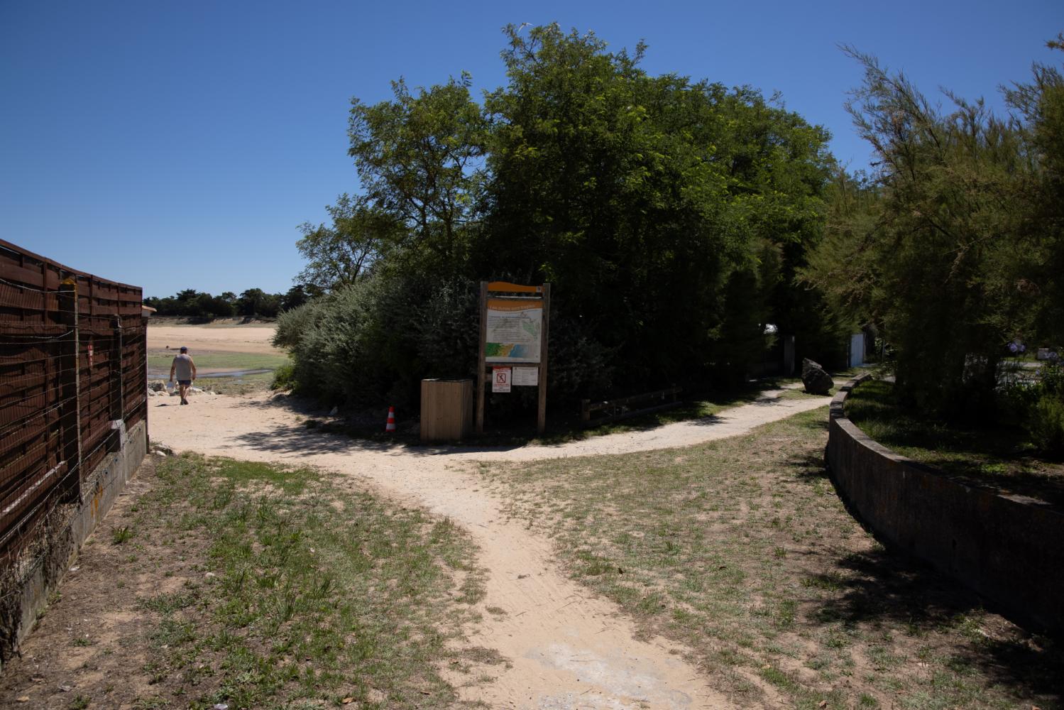 Accès plage - Les Normands