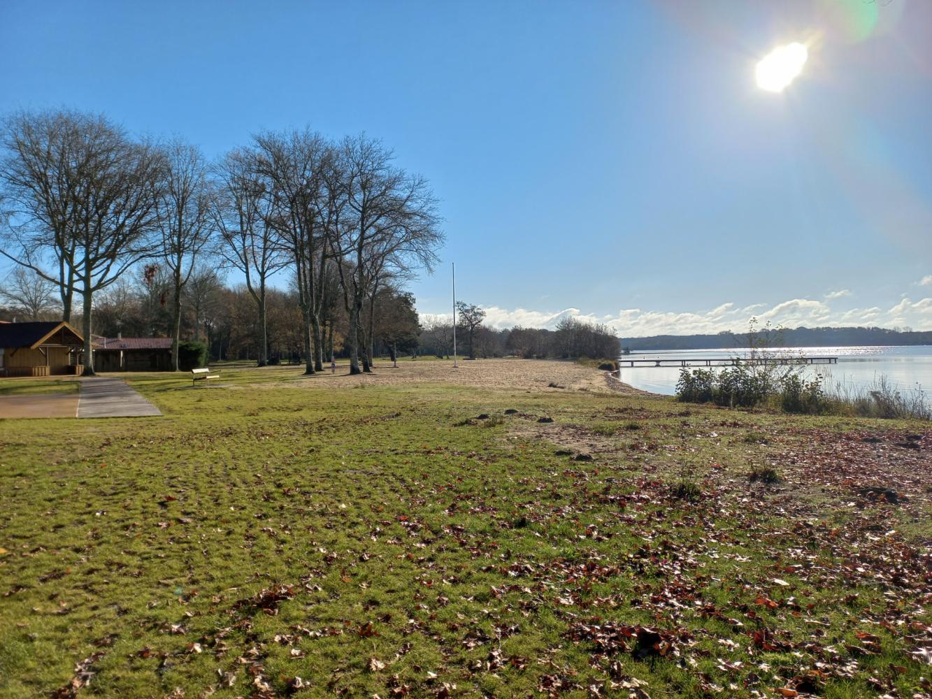 Nouvelle tête de plage renaturée