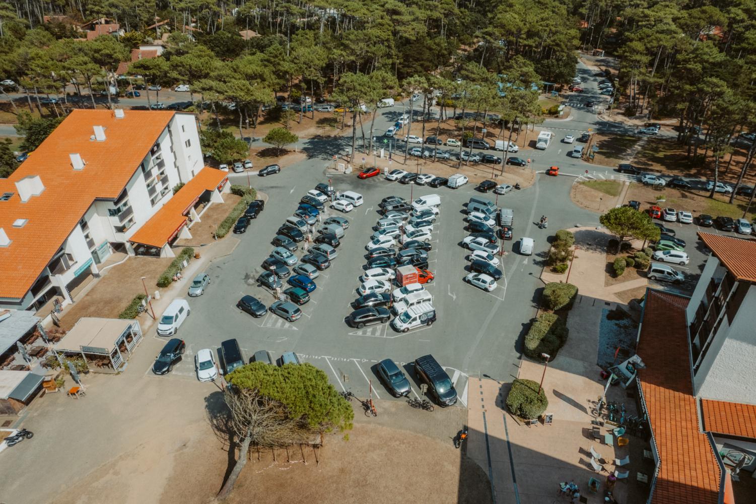 Vue aérienne de la Place Gentille