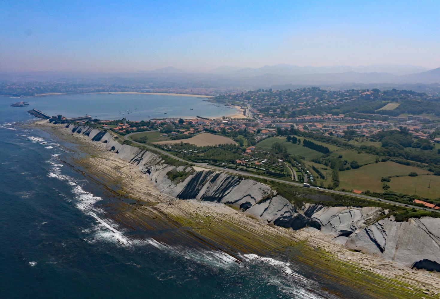 Vue aérienne secteur de la Corniche