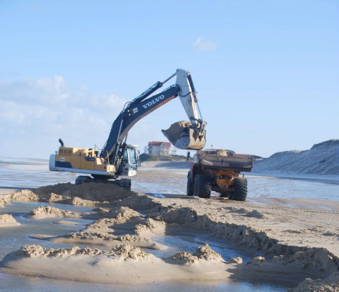 Rechargements en sable - Stratégie Biscarosse