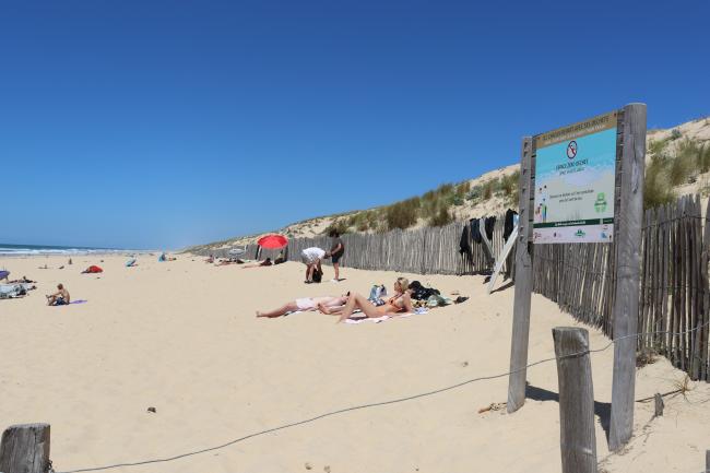 Signalétique Zéro déchets - Le Gressier ©GIPLittoral